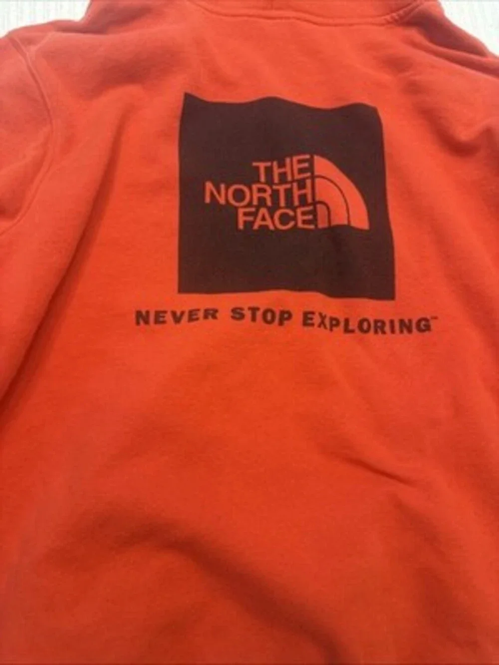THE NORTH FACE Hoodie Mens XXLHalf Dome Fleece Sweatshirt Pullover Red